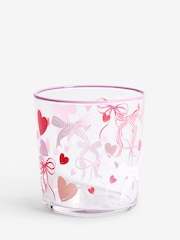 Set of 4 Heart and Bow Tumbler Glasses - Imagem 4 de 4