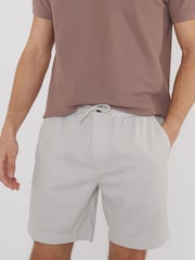 Threadbare Blue Cotton Lyocell Jogger Style Shorts 2 Pack - Image 4 of 6