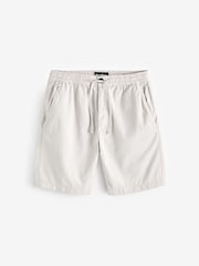 Threadbare Blue Cotton Lyocell Jogger Style Shorts 2 Pack - Image 6 of 6