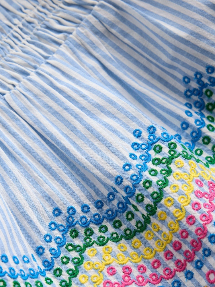 Boden Blue Embellished Strappy Top - Image 3 of 3 Boden Blue Embellished Strappy Top - Image 3 of 3