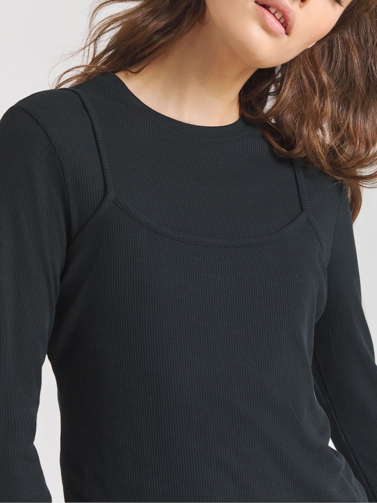 Simply Be Double Layer 100% Cotton Top - Bild 4 von 4