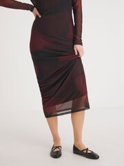 Simply Be Black Cross-Over Margot Stretch Ballerinas in Extra Wide Fit - Image 3 of 4