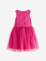 Pink Mesh Party Dress - Image 2 of 2