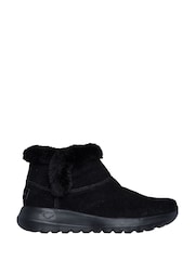Skechers Black Wide Fit On The GO Stellar Cozy Step Shoes - Image 1 of 5