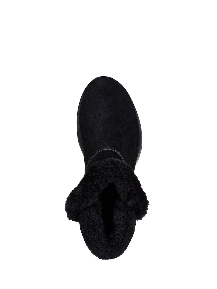 Skechers Black Wide Fit On The GO Stellar Cozy Step Shoes - Image 3 of 5