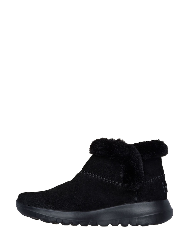 Skechers Black Wide Fit On The GO Stellar Cozy Step Shoes - Image 5 of 5