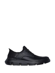 Negro - Corte ancho - Zapatillas sin cordones para hombre Garza de Skechers - Imagen 1 de 3