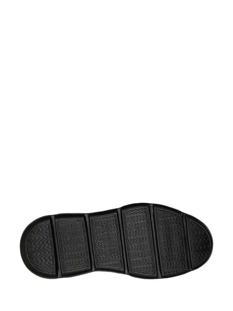 Negro - Corte ancho - Zapatillas sin cordones para hombre Garza de Skechers - Imagen 3 de 3