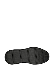 Skechers Black Wide Fit Mens Garza Slip In Trainers - Image 5 of 6