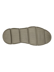 Skechers Brown Wide Fit Mens Garza Slip In Trainers - Image 3 of 3