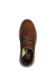 Qəhvəyi - Skechers Garza Slip-ins məşqçiləri - 5şəkildən 4 şəkil