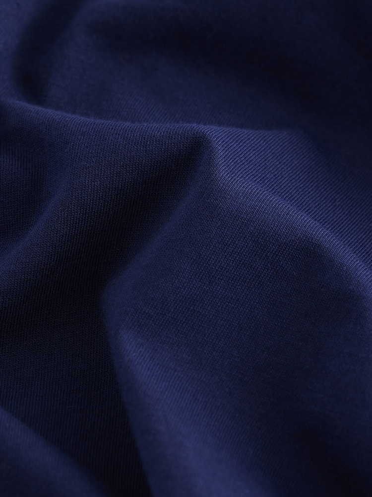 Blue Rich Regular Fit Long Sleeve Crew Neck T-Shirt - Image 7 of 7