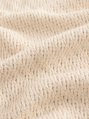 White Relaxed Fit EDIT Textured Vest - Image 7 of 7