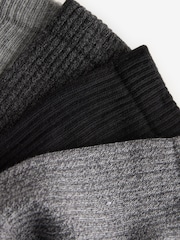 Grey/Black Heavyweight Socks 4 Pack - Image 6 of 7