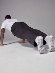 White Active Sports Grip Socks 2 Pack - Image 3 of 6