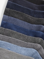 Blue Tones Heavyweight Socks 10 Pack - Image 14 of 14