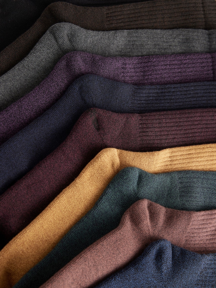 Rich Coloured - Lot de 10 paires de chaussettes épaisses - Image 13 of 13