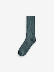 Green/Red/Purple Heavyweight Socks 4 Pack - Image 5 of 7