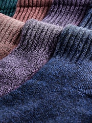 Green/Red/Purple Heavyweight Socks 4 Pack - Image 6 of 7