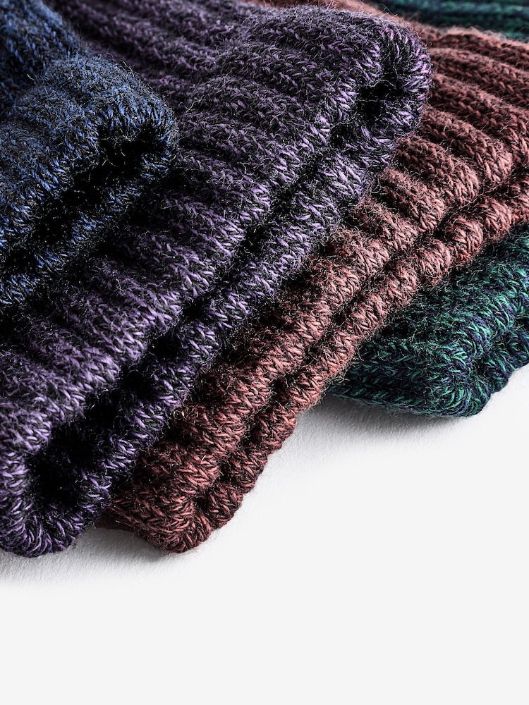 Green/Red/Purple Heavyweight Socks 4 Pack - Image 7 of 7