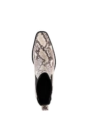 Dune London Natural Pexas Chisel Toe Low Western Boots - Image 5 of 5