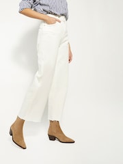 Cream - Dune London Pexas Chisel Toe Low Western gležnjarji - Slika 1 iz 5