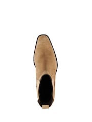 Cream - Dune London Pexas Chisel Toe Low Western gležnjarji - Slika 5 iz 5