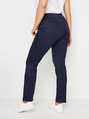 M&Co Blue Lift And Shape Straight Leg Jeans - Image 3 of 5