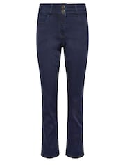 M&Co Blue Lift And Shape Straight Leg Jeans - Image 5 of 5