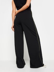 Long Tall Sally Black Side Stripe Trousers - Image 3 of 5