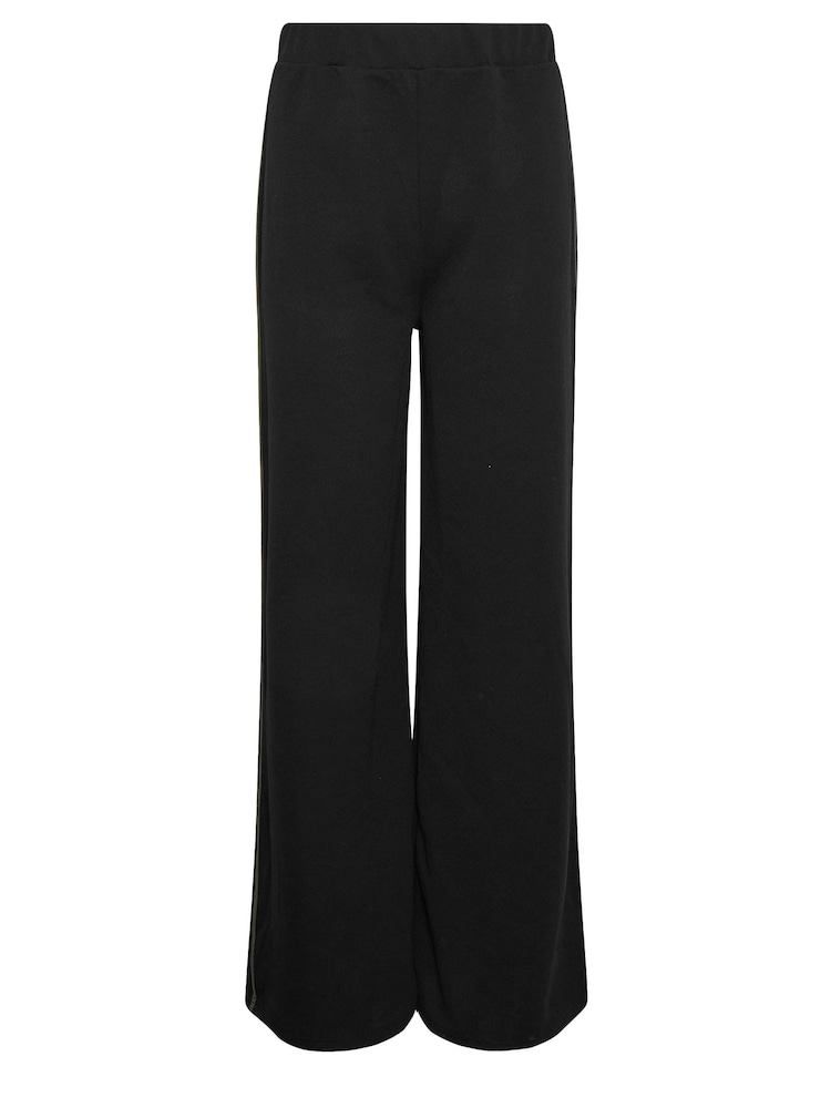 Long Tall Sally Black Side Stripe Trousers - Image 5 of 5