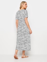 Long Tall Sally Black V-Neck Printed Pocket Dress - Image 3 of 5