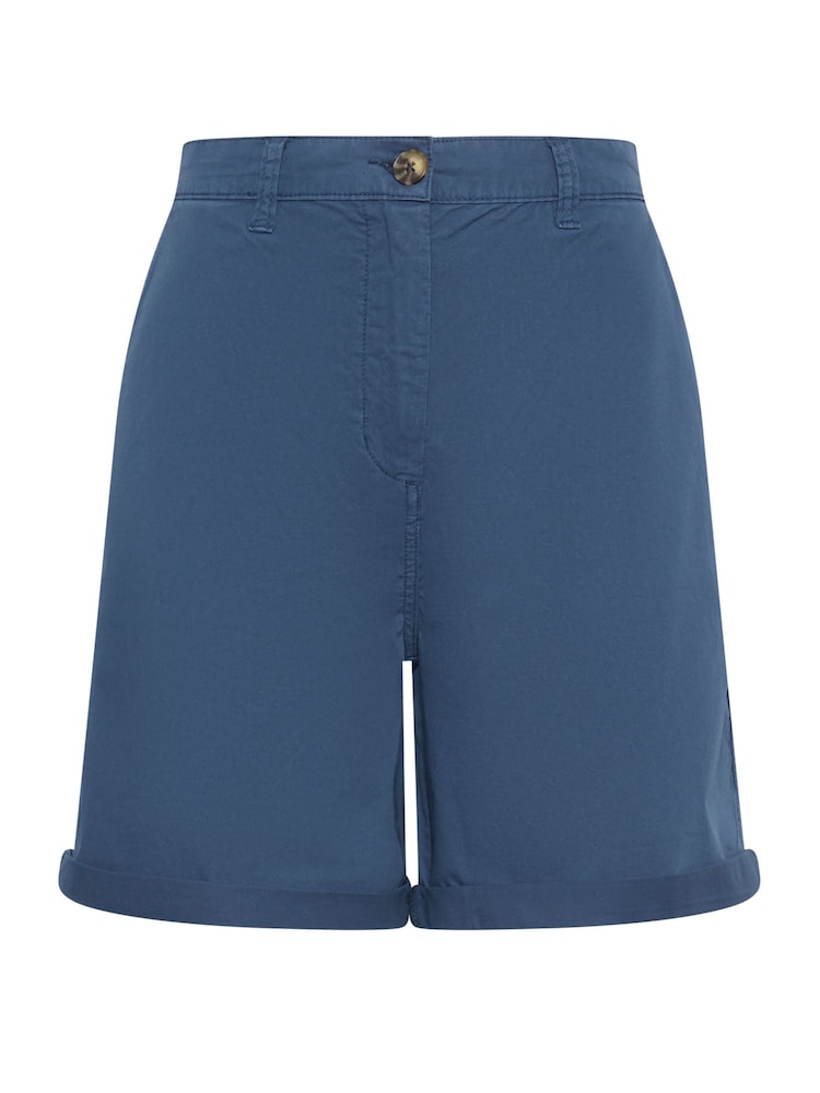 أزرق - M&Co Sage green Chino Shorts - صورة 4 من 4