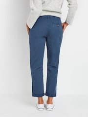M&Co Blue Belt Loop Pocket Chino Trousers - Image 3 of 5