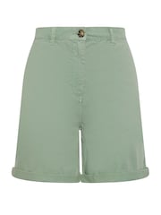 أخضر فاتح - M&Co Sage green Chino Shorts - صورة 5 من 5