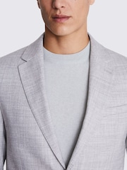 MOSS Grey Light Grey Marl Jkt Moss Slim Mixer Jacket - Image 3 of 5