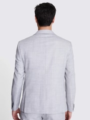MOSS Grey Light Grey Marl Jkt Moss Slim Mixer Jacket - Image 4 of 5