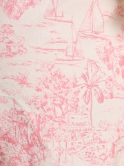 Pink Toile de Jouy - Joules Amara Pull-On Cotton Shorts - Imagen 13 de 14