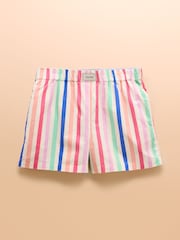 Rayas multicolor - Joules Amara Pull-On Cotton Shorts - Imagen 12 de 12