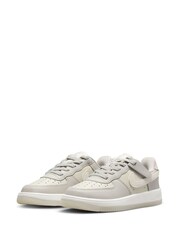 Nike Grey Junior Air Force 1 Low LV8 EasyOn Trainers - Image 11 of 12