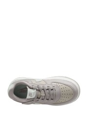 Nike Grey Junior Air Force 1 Low LV8 EasyOn Trainers - Image 7 of 12