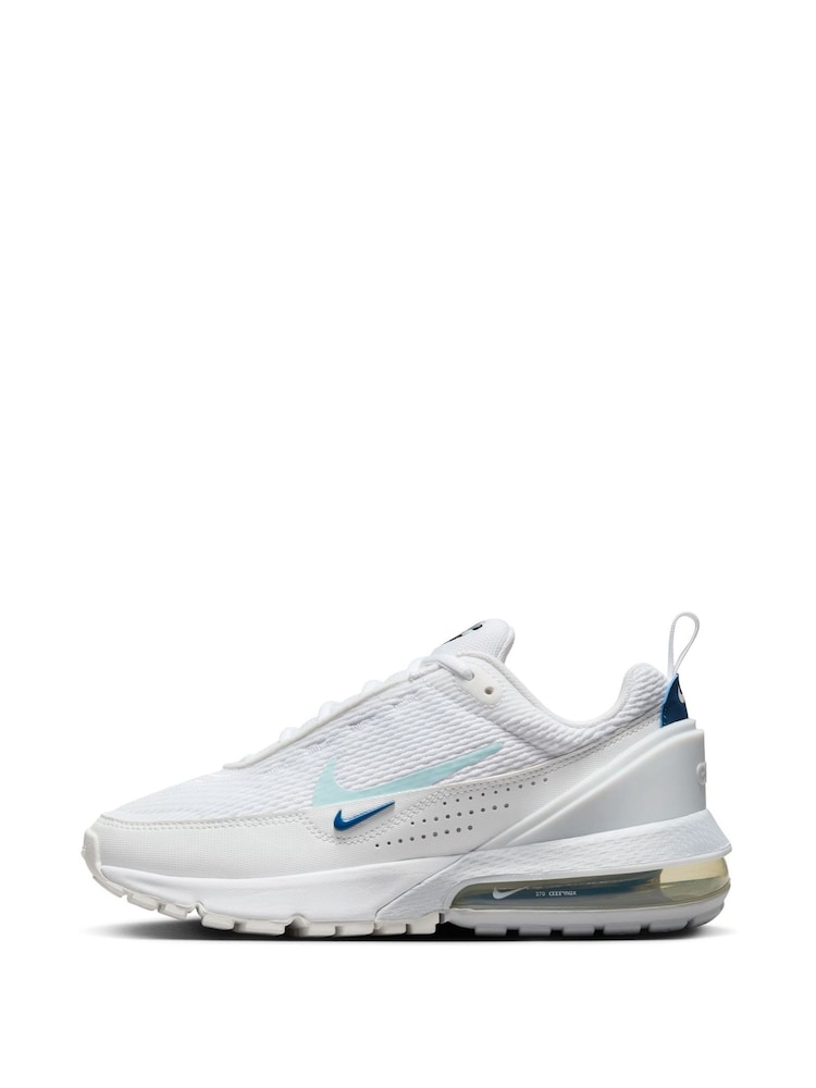 Nike White Youth Air Max Pulse Youth Trainers - Image 2 of 11