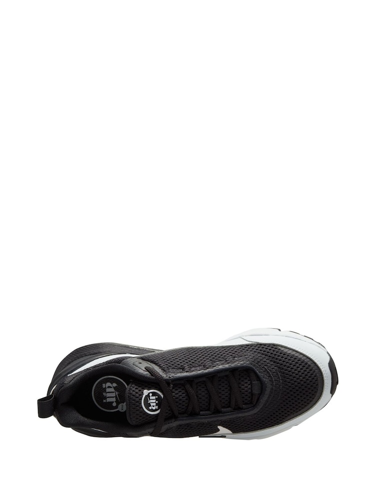 Nike Black/White Youth Air Max Pulse Youth Trainers - Image 2 of 10