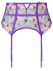 Ann Summers Purple Wildflower Waspie - Image 5 of 5