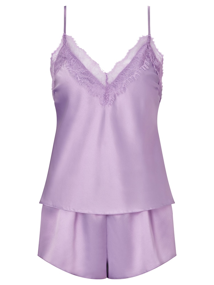 Ann Summers Purple Satin Cerise Cami Set - Image 4 of 4 Ann Summers Purple Satin Cerise Cami Set - Image 4 of 4