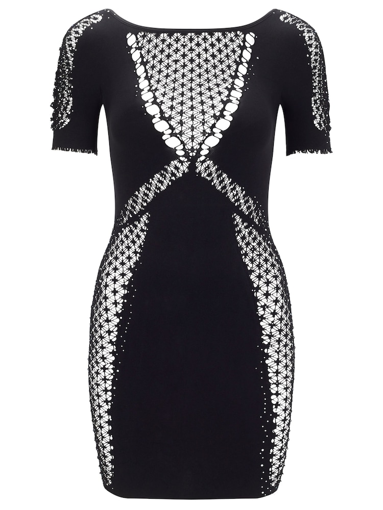Ann Summers Black Fiesta Fever Diamanté Dress - Image 5 of 5