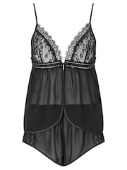 Ann Summers Black Alora Sheer Cami Set - Image 4 of 4