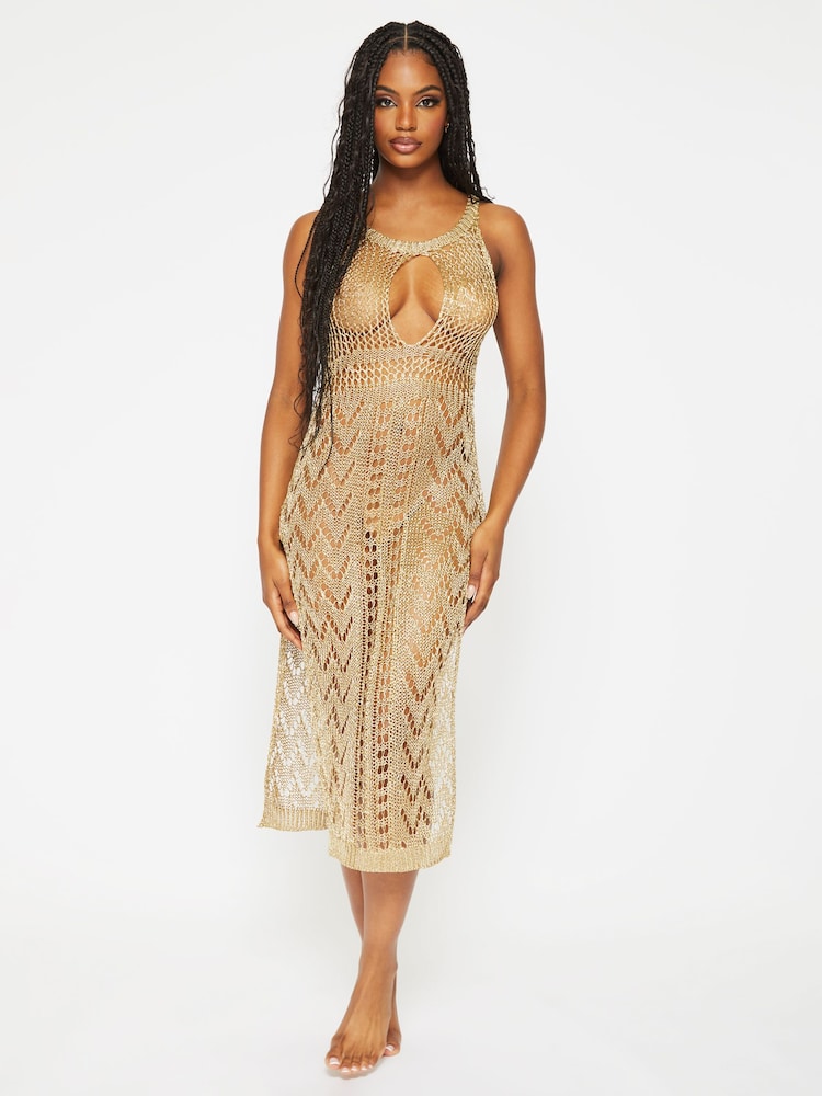 Ann Summers Gold Beach Cover-Up Dress - Image 1 of 5