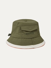 Sealskinz Green Seething Waterproof Nylon Bucket Hat - Image 2 of 2