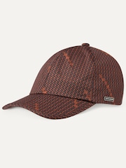 Sealskinz Orange Roughton Waterproof Foldable Peak Print Cap - Image 1 of 3
